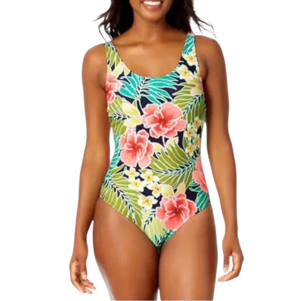 Hurley Floral One Piece Swimsuit